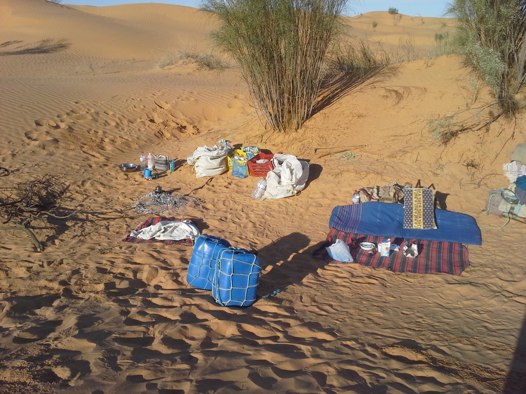 Bivouac désert