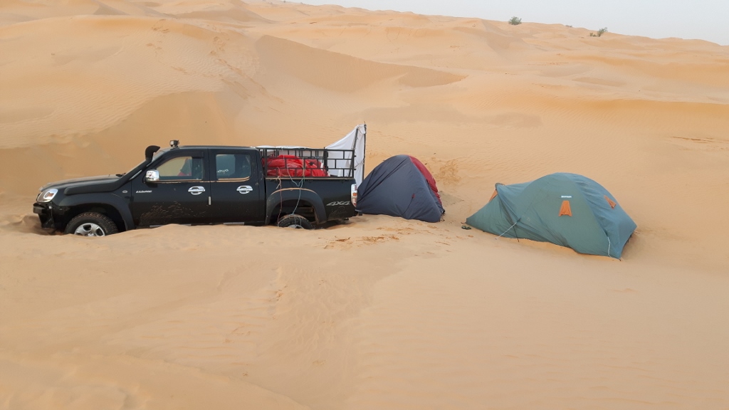 Bivouac désert