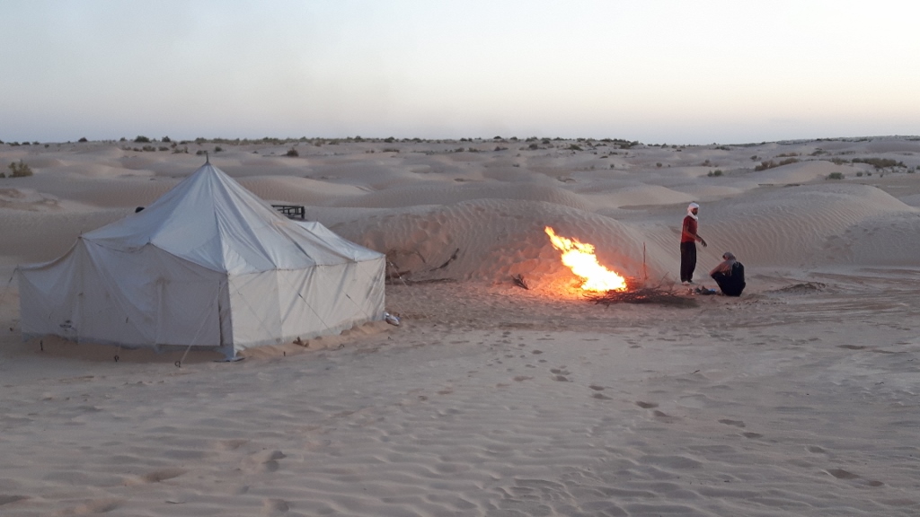 Bivouac désert