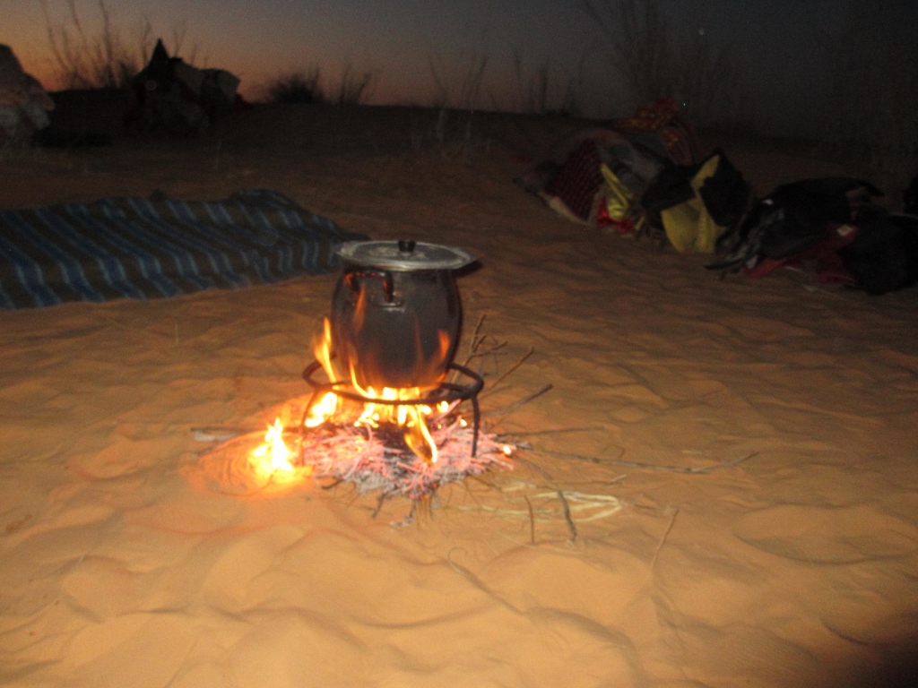 Bivouac désert