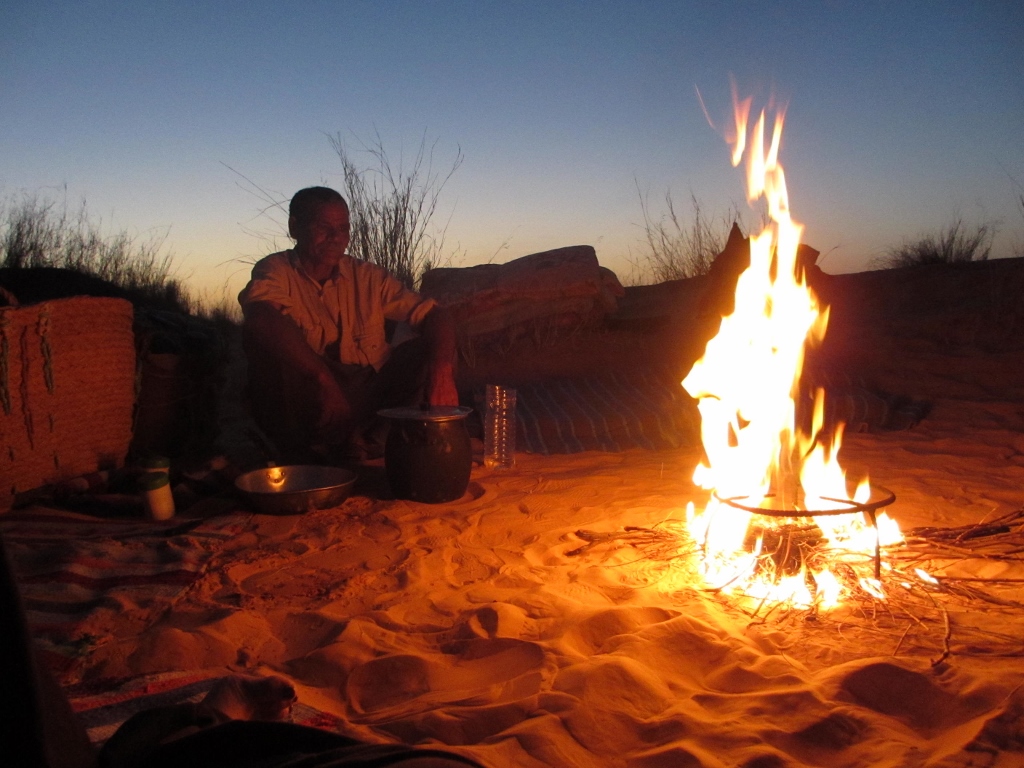 Bivouac désert