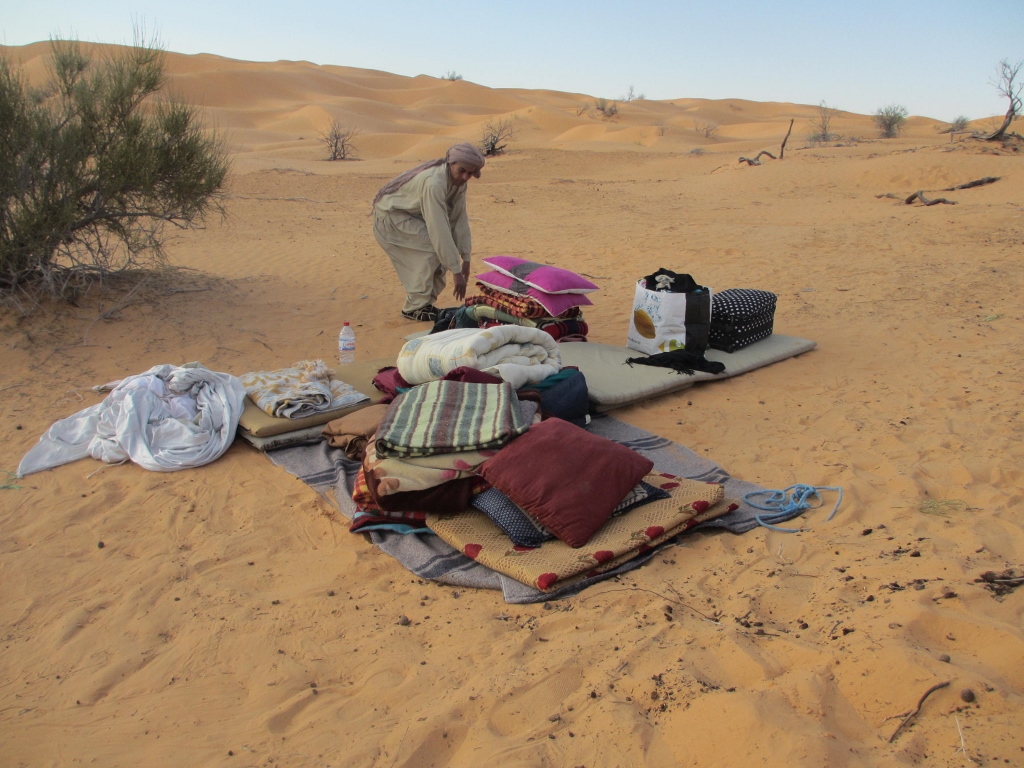 Bivouac désert