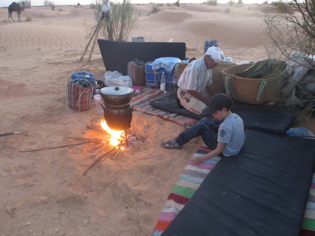 Bivouac désert